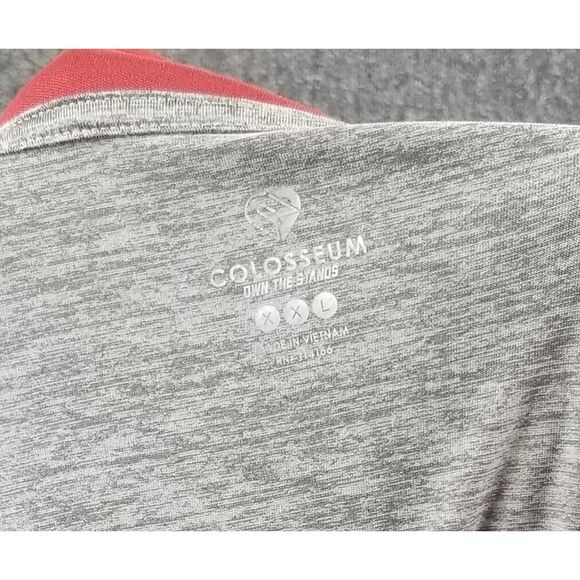 Oklahoma Sooners Quarter Zip Shirt Women's XXL Gray Thumb Holster Pullover NCAA - Picture 7 of 9